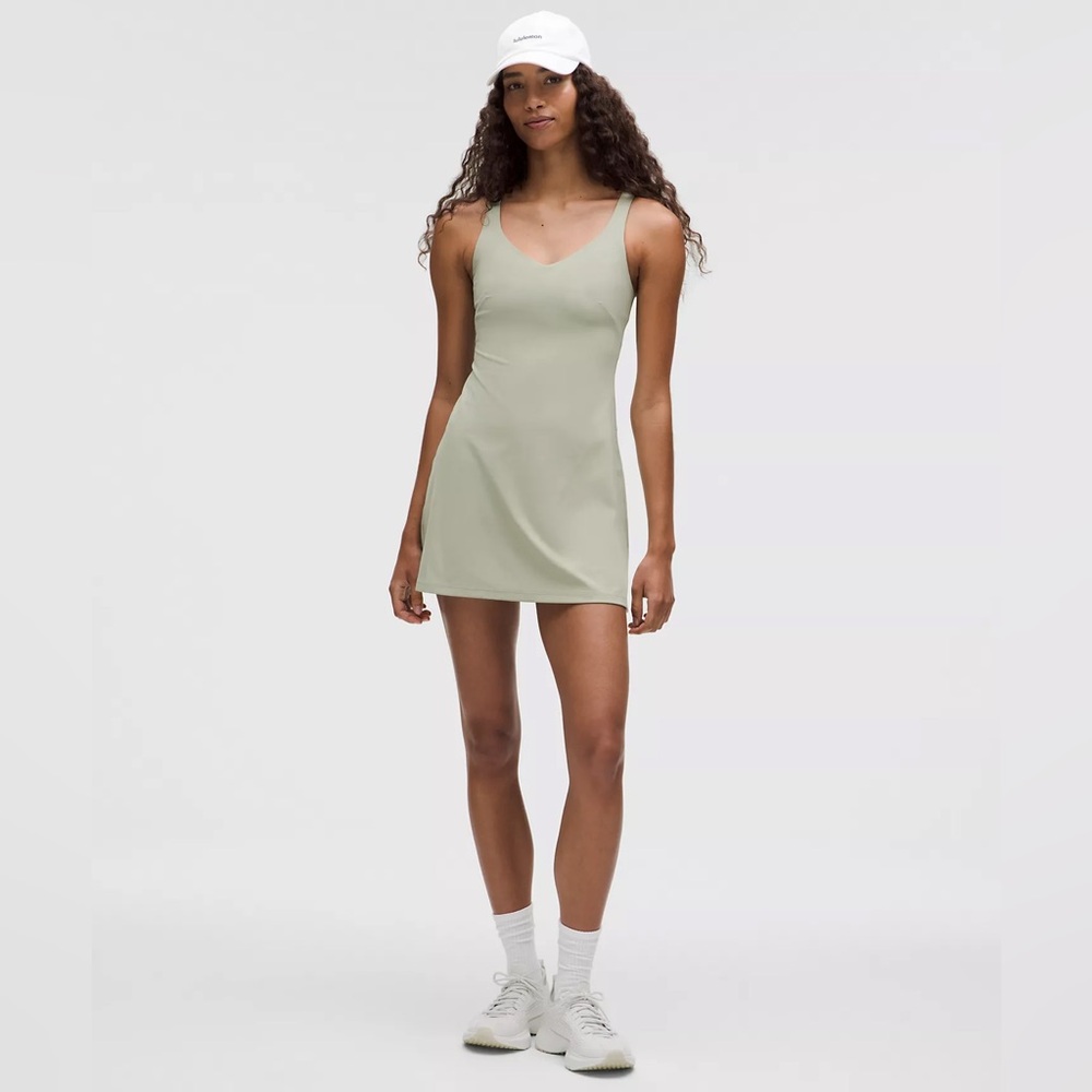 NEW Size 2 Lululemon Align Dress in Fog Green